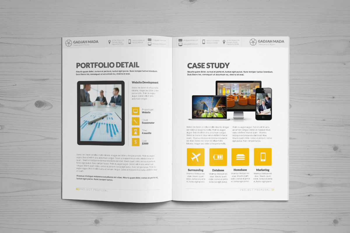 Proposal Template, a Stationery Template by binangkit (Photo 11 of 19)