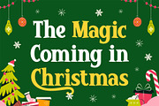 Winter Glyph - Christmas Font, a Serif Font by Pekotype (Thumbnail 3 of 14)