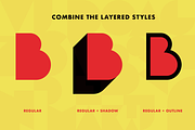 Morro - Geometric figures font, a Font by Great Scott! (Thumbnail 3 of 11)