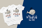 Blue Ocean - Cute Baby Font Duo, a Font by LetterJos (Thumbnail 2 of 5)