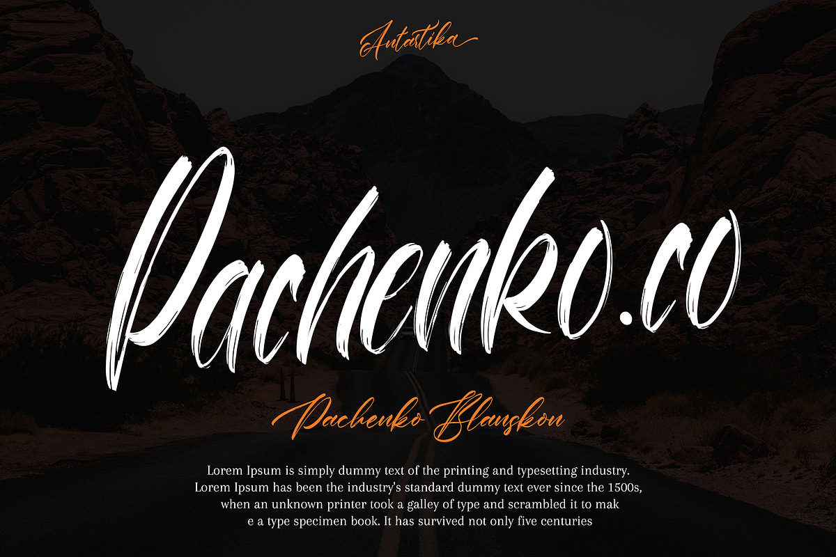 Antartika Font Duo preview 2