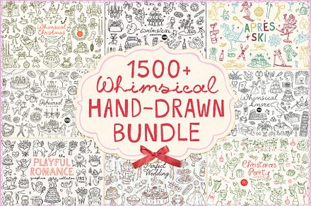 Hand-drawn Whimsical SVG Mega Bundle, an Illustration by Ayya Studio