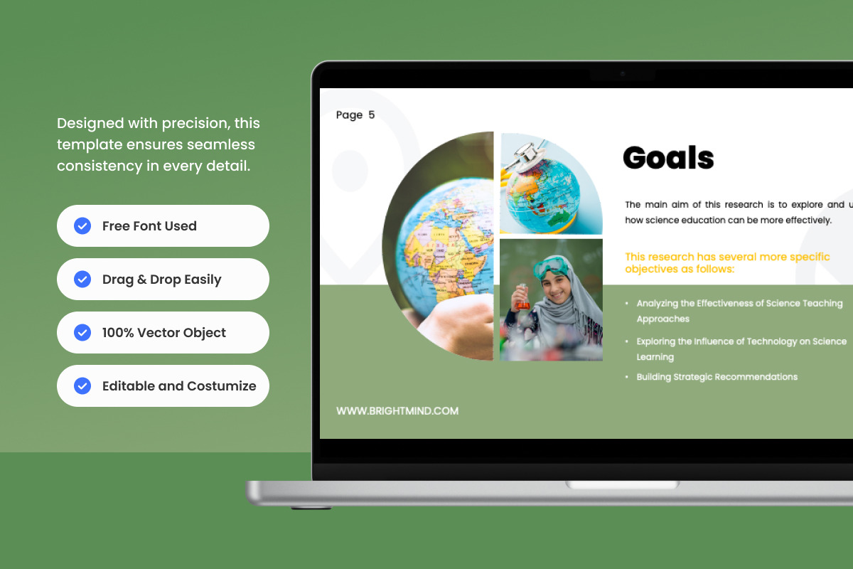 Educational Science Presentation, a Presentation Template by twinstd (Photo 2 of 4)