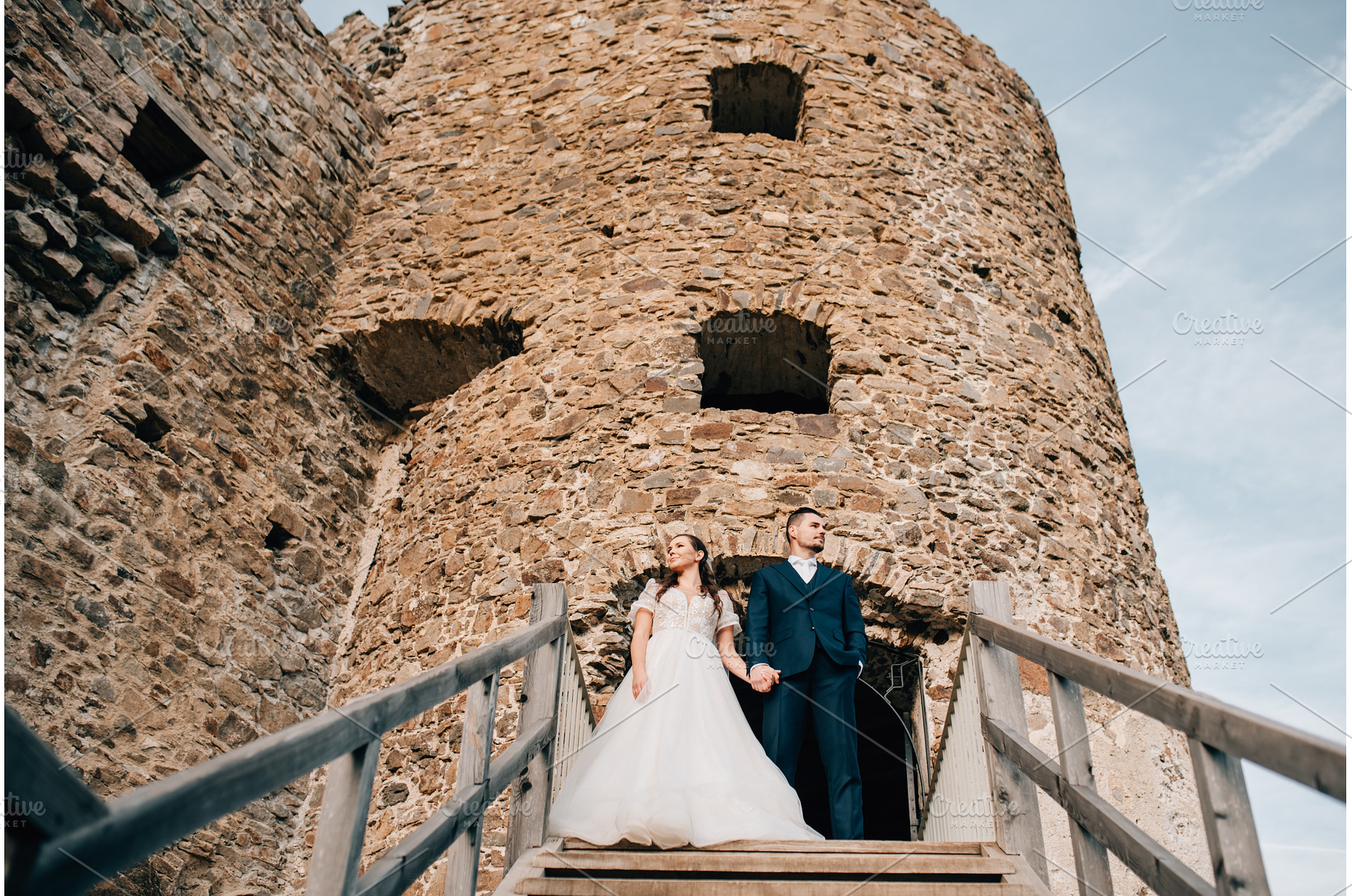Portrait of beautiful wedding couple, a Person Photo by HalfPoint