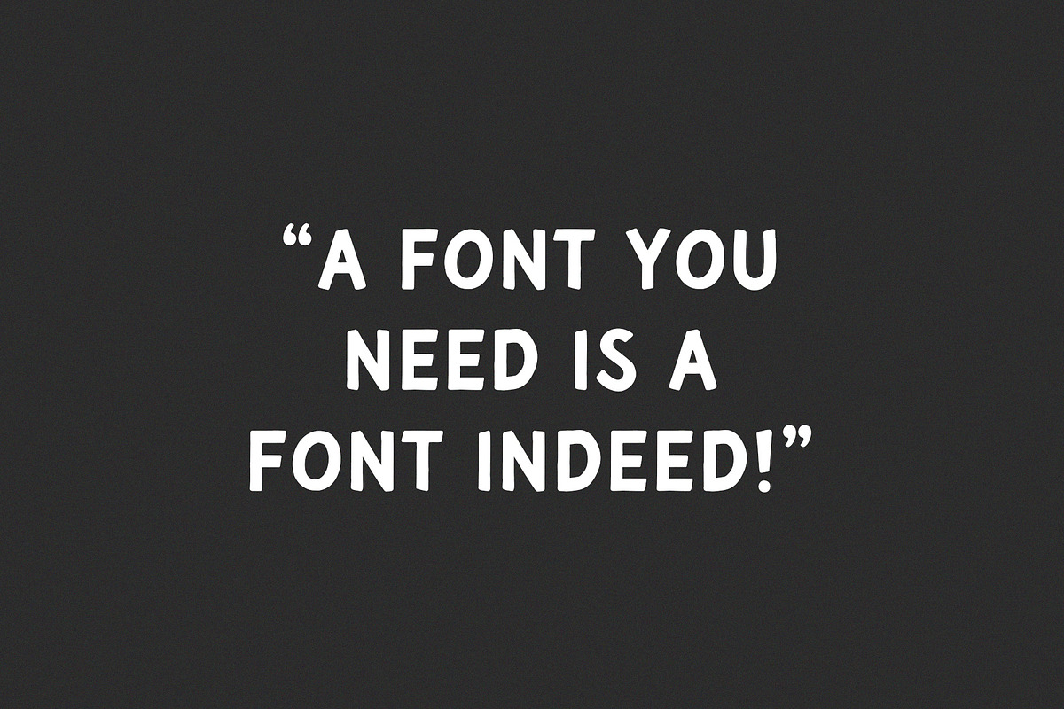 Homage | Hand Drawn Font, a Sans Serif Font by Off The Rack © (Photo 5 of 6)