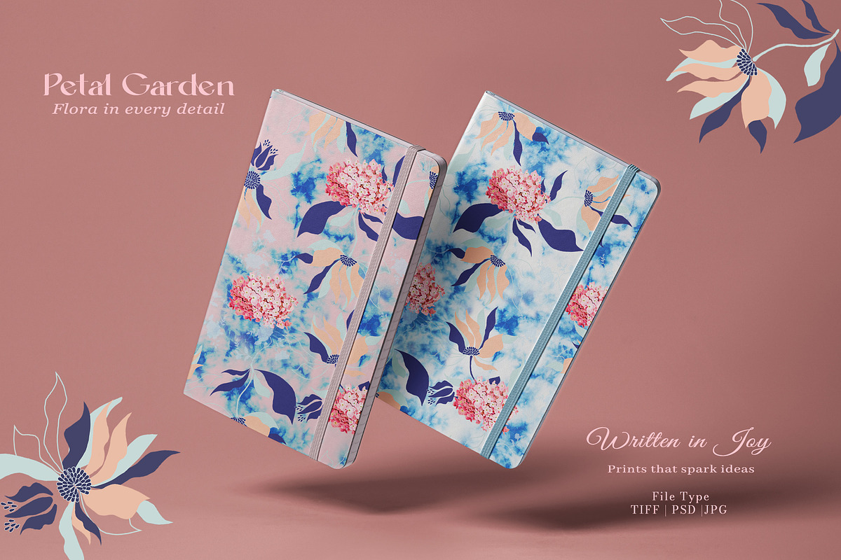 Petal Garden Prints & Patterns, a Texture Graphic by GND ART STUDIO (Photo 6 of 8)