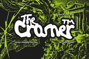 Crosner – Rough Handwritten Font