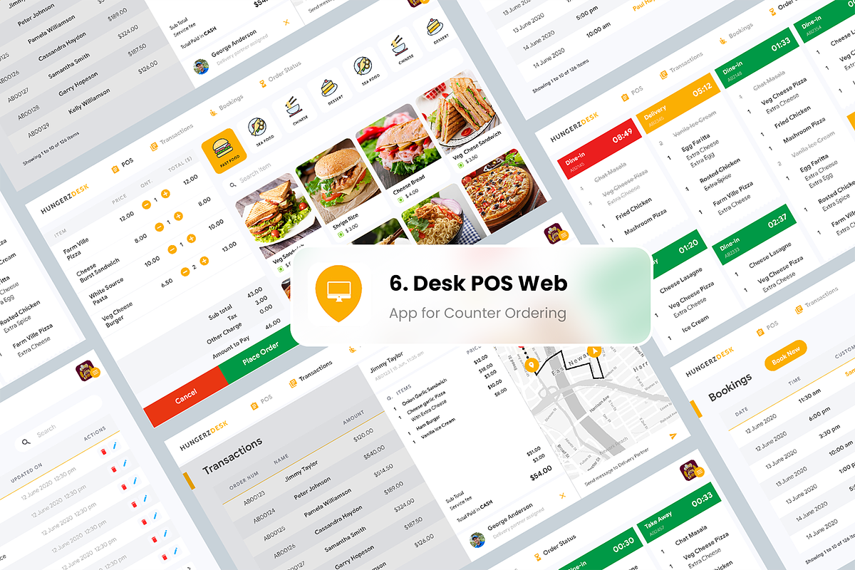 6 in 1 Food Ordering App | Hungerz, an App Template by Opus LabWorks (Photo 6 of 10)