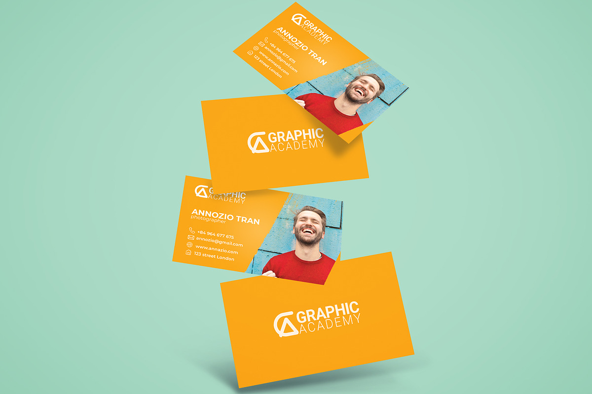 Photographer Corporate Identity card, a Business Card Template by graphicacademypk (Photo 3 of 4)