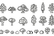 Nature landscape, forest pixel art, an Object Graphic by LadadikArt (Thumbnail 2 of 3)