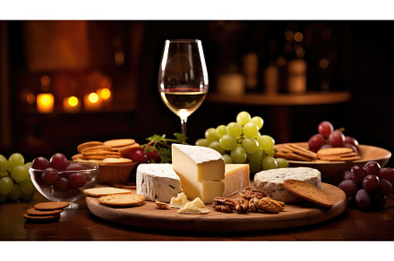 platter food cocktail drink cheese, a Food & Drink Photo by pikepicture