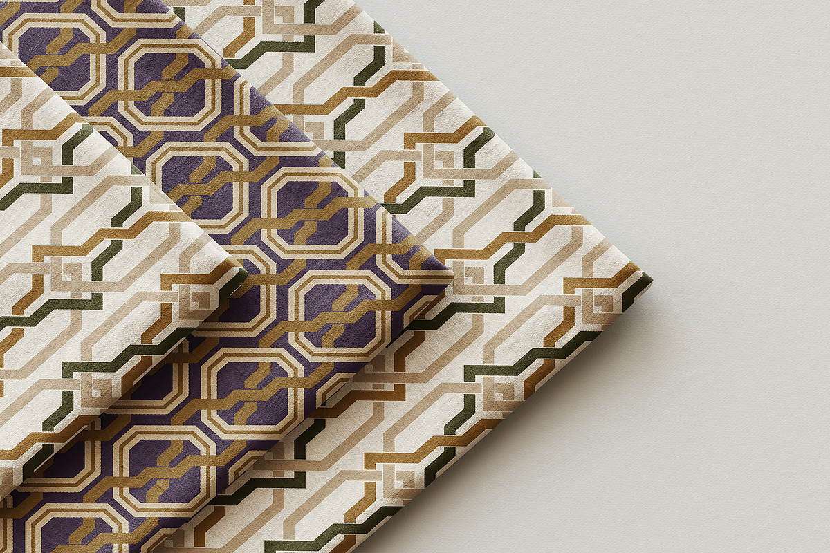 Art Deco Geometric Pattern Bundle, a Pattern Graphic by StudioGlouna (Photo 4 of 9)
