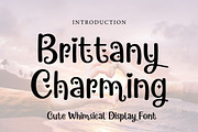 Brittany Charming, a Handwritten Font by Wow Magic (Thumbnail 1 of 3)