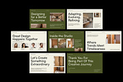 Green Minimal Portfolio PowerPoint, a Presentation Template by Neermana (Thumbnail 4 of 4)