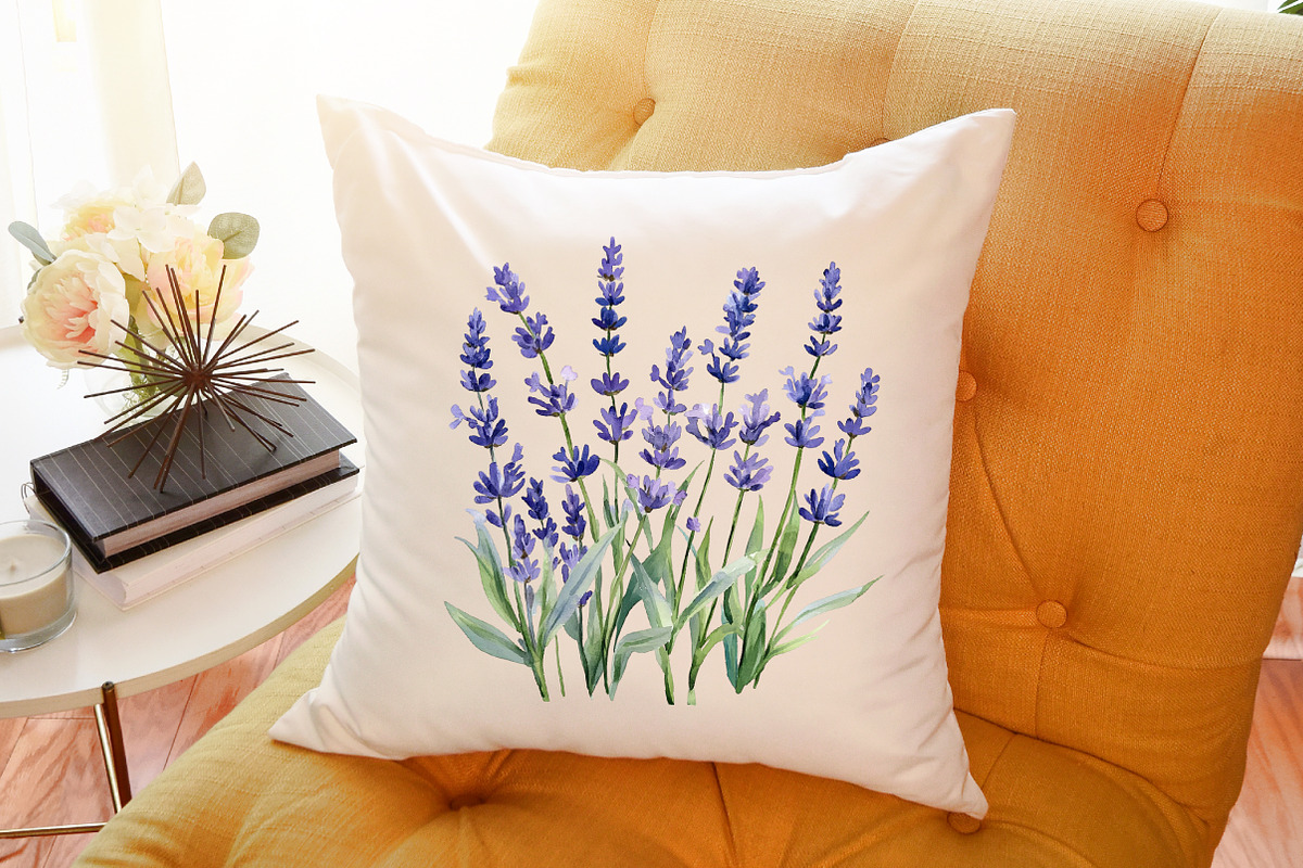 Wall Art Set Watercolor Wildflowers, an Illustration by Sublimation Artist (Photo 6 of 6)