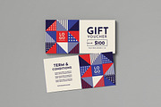 Gift Voucher, a Card Template by graphicook (Thumbnail 1 of 3)