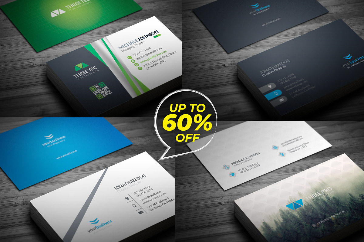 Full & Final New 450 Business Cards, a Business Card Template by Genereux Art (Photo 29 of 44)