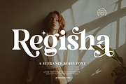 Regisha | Modern Serif, a Serif Font by Madjack.font (Thumbnail 1 of 10)