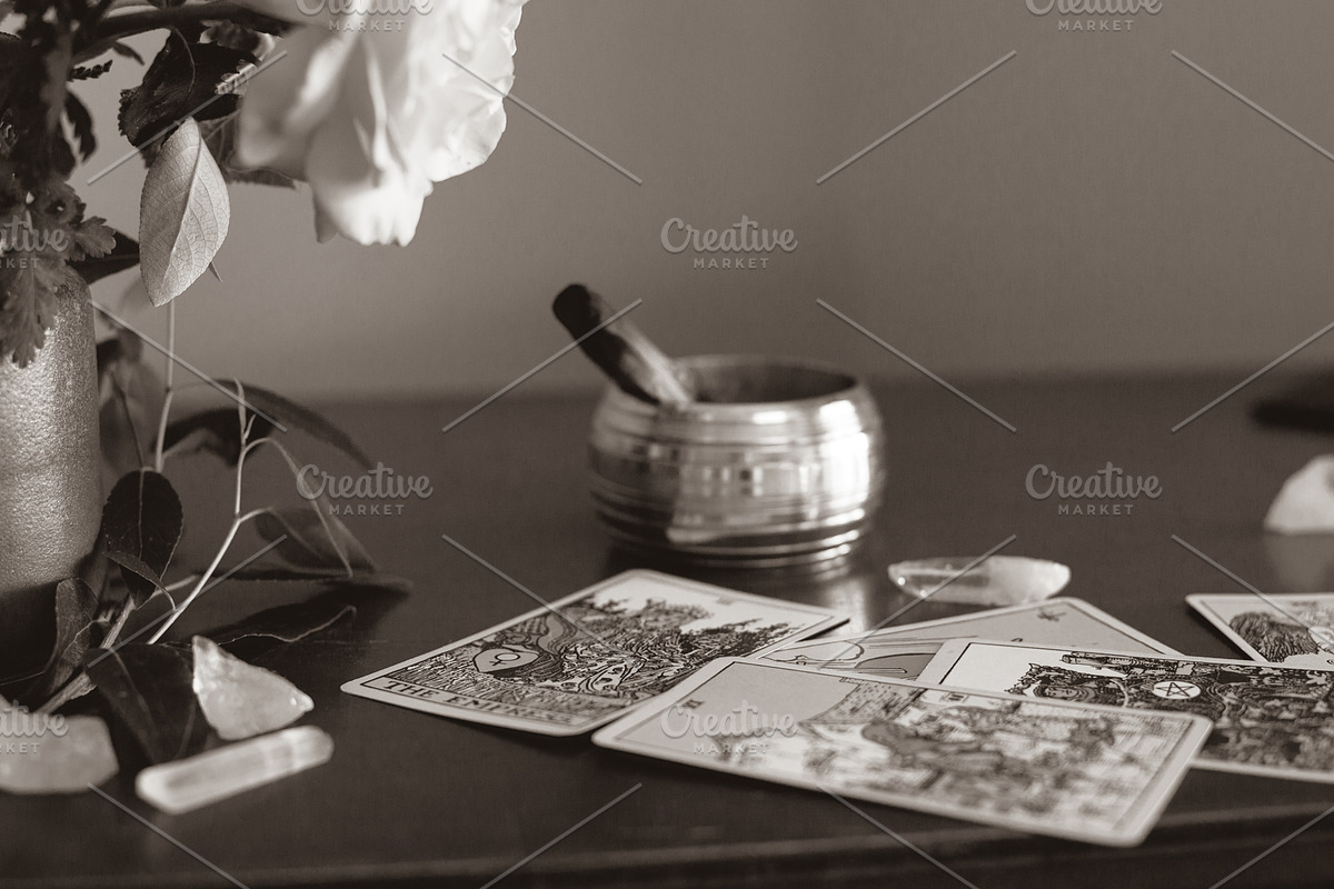 Garden Magic Tarot Photo Stock, a Nature Photo by House of Divine Style (Photo 8 of 21)