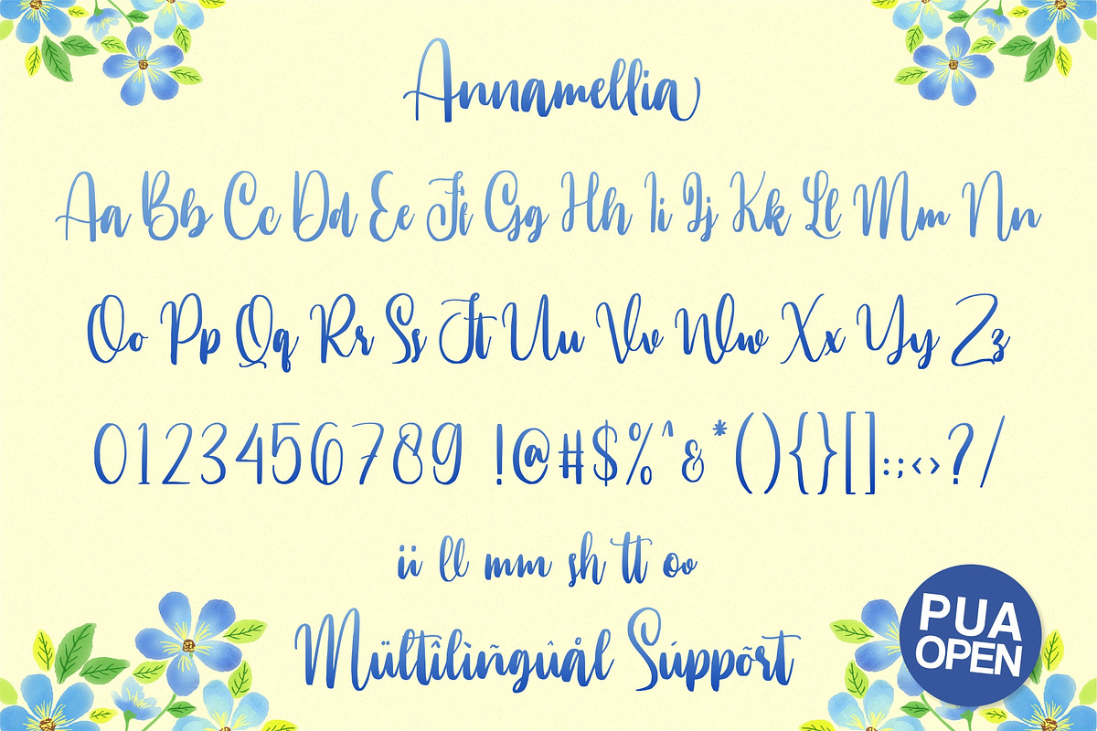 Annamellia - Handlettering Fonts preview 7