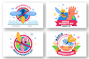 10 World Mosquito Day Illustration, an Animal Illustration by denayunebgt (Thumbnail 3 of 4)