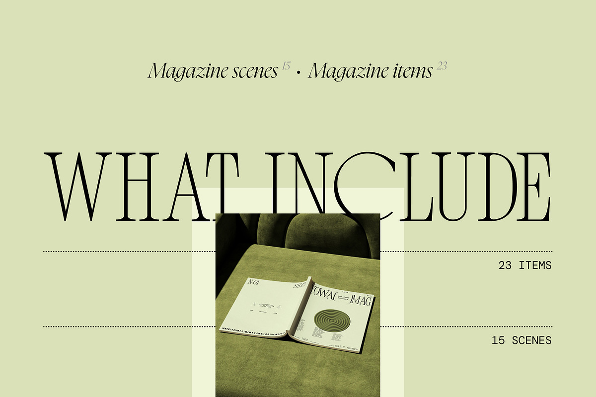 Magazine Mockup Collection (38 PSD), a Books & Magazine Mockup by Creatoom (Photo 8 of 12)