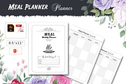 Meal Planner, a Stationery Template by design_hut (Thumbnail 1 of 3)