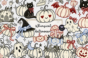 Whimsical Halloween Clipart