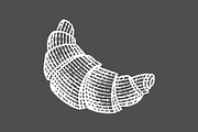 Croissant, an Illustration by Irina Trusova (Thumbnail 3 of 3)