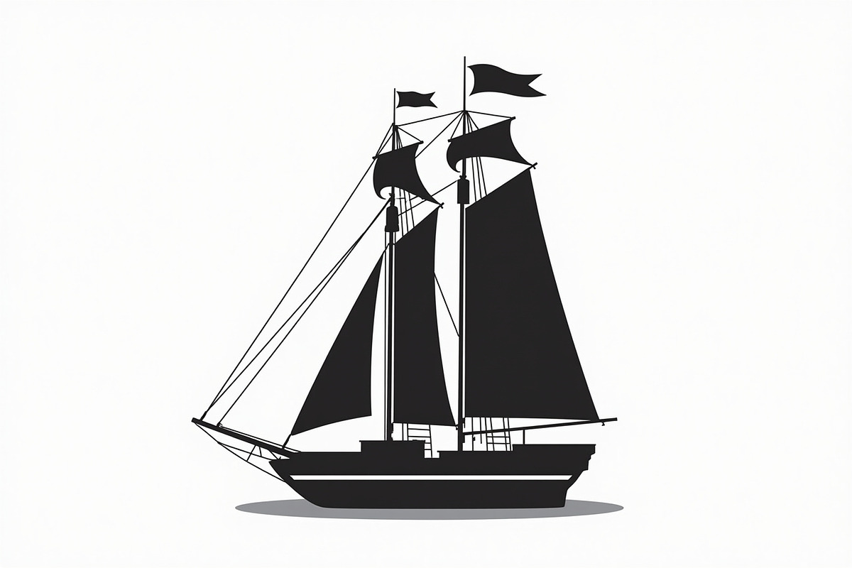 Classic Sailing Ship Vector Bundle, a Graphic by balal (Photo 8 of 11)