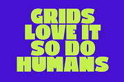 Bloxie Bold Display Font, a Sans Serif Font by Letterhend Studio (Thumbnail 7 of 12)