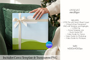 Christmas Wrapping Paper Mockup, a Packaging Mockup by EmpaviMockups (Thumbnail 3 of 6)