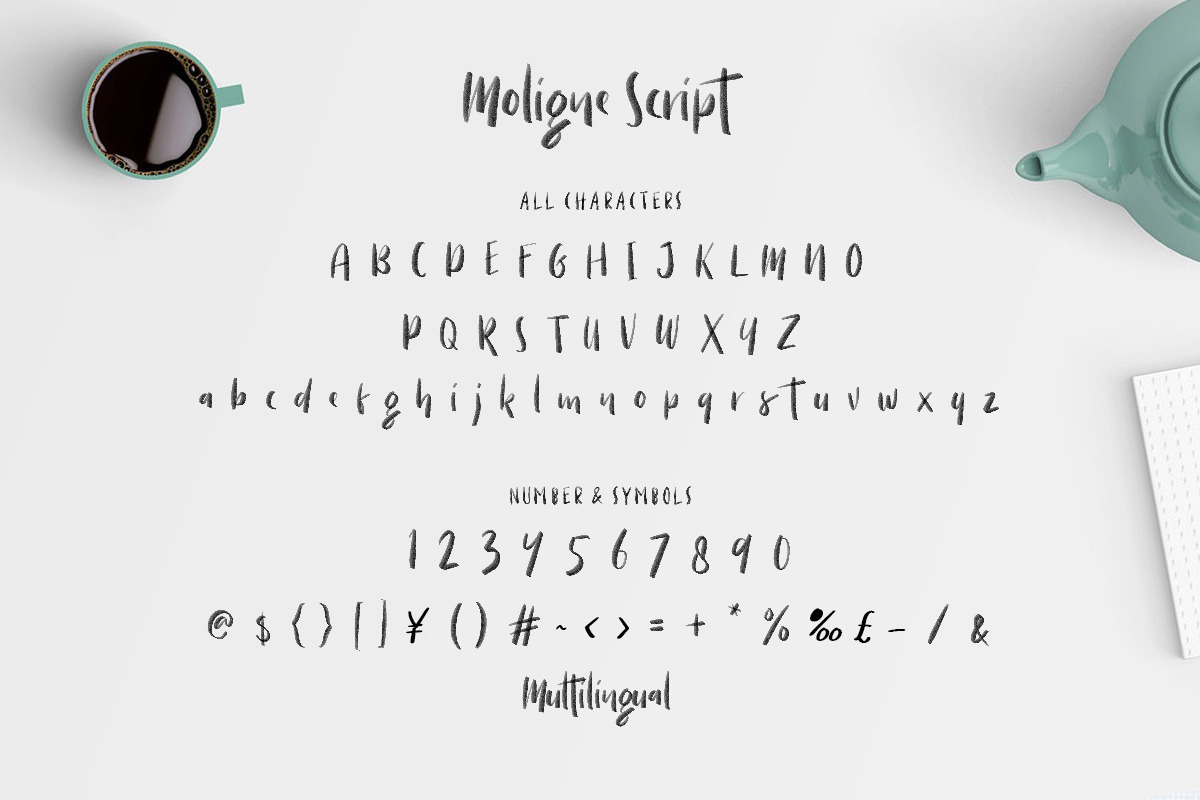 Moligne - SVG Font Duo (40% OFF) preview 8