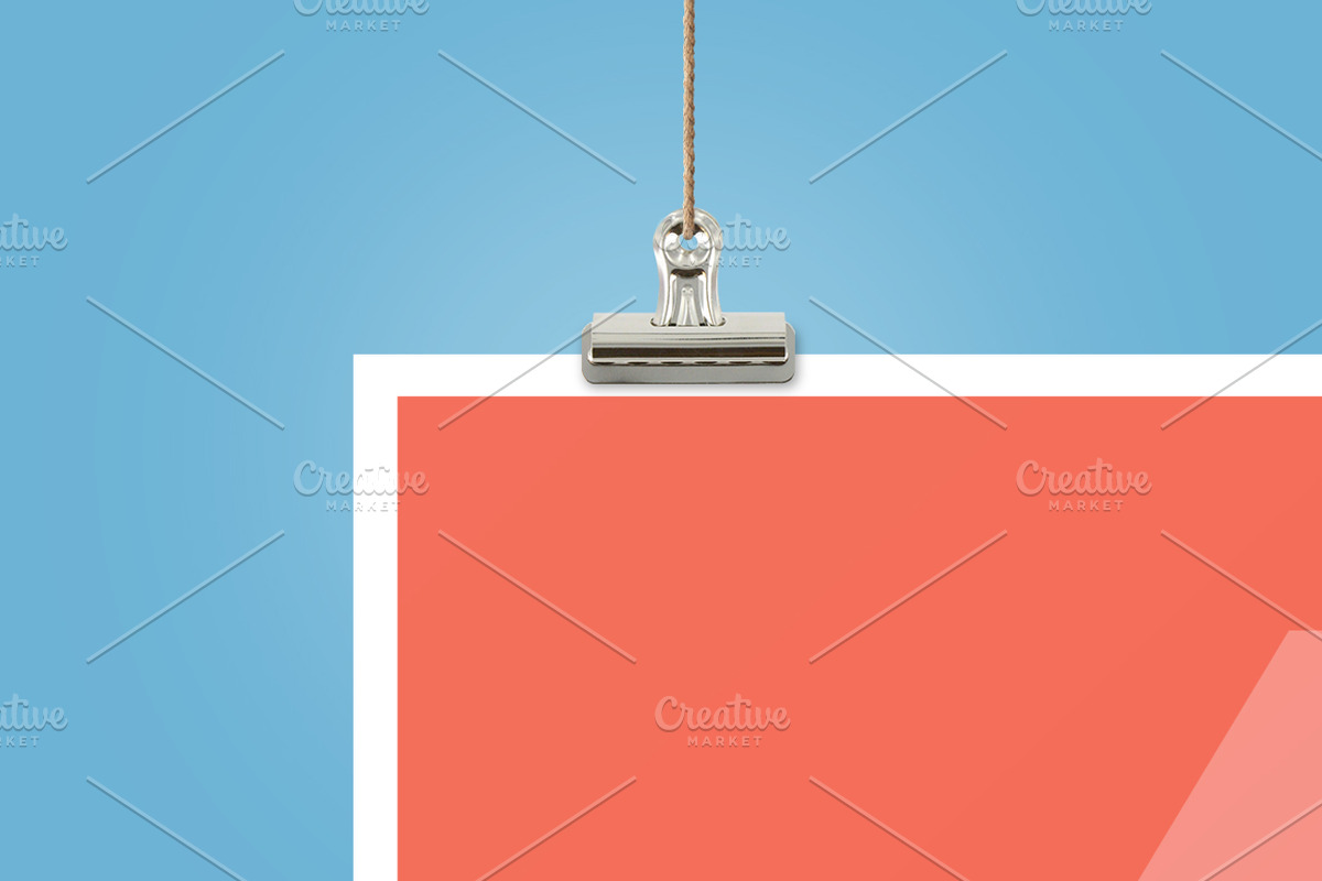 4 Poster Mockup Bundle, a Print Template by Craig Barber (Photo 5 of 5)