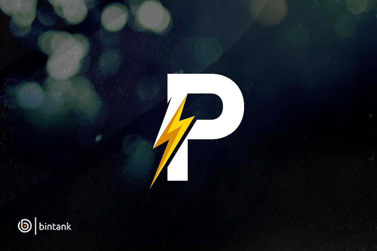 Bolt P Letter Logo, a Branding & Logo Template by Bintank Studio (Photo 2 of 2)