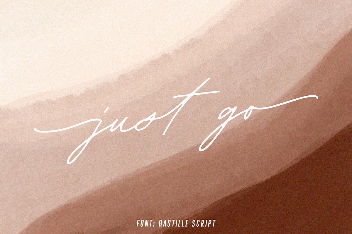 Bastille Modern Font Duo preview 2