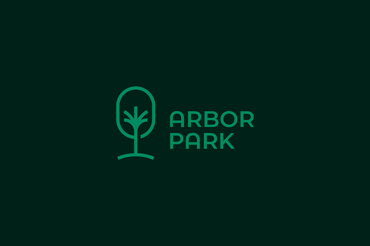 Arbor Park Logo Brand Identity, a Branding & Logo Template by Signatoro (Photo 2 of 3)