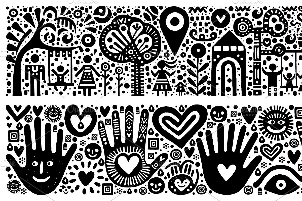 Outdoor Illustration, Tribal Folk, a Decorative Illustration by devastd (Photo 12 of 27)