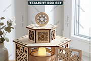 Christmas Candle Holder with Lid, a Graphic by AtacanDigital (Thumbnail 10 of 16)