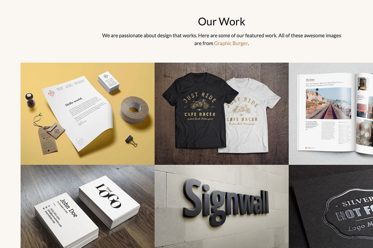Designbiz WordPress Theme, a WordPress Template by Theme Junkie (Photo 2 of 4)