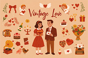 Vintage Love, an Object Graphic by YuHusar (Thumbnail 1 of 6)