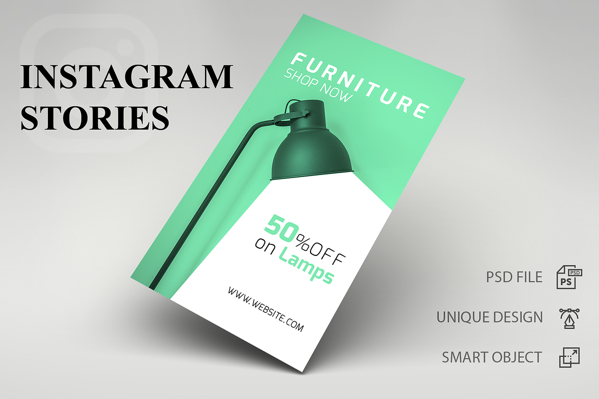 Furniture Instagram Stories, a Social Media Template by UNIK Agency (Photo 5 of 7)