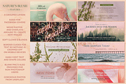Nature's Blush Facebook Covers, a Social Media Template by Fresh ID (Thumbnail 2 of 6)