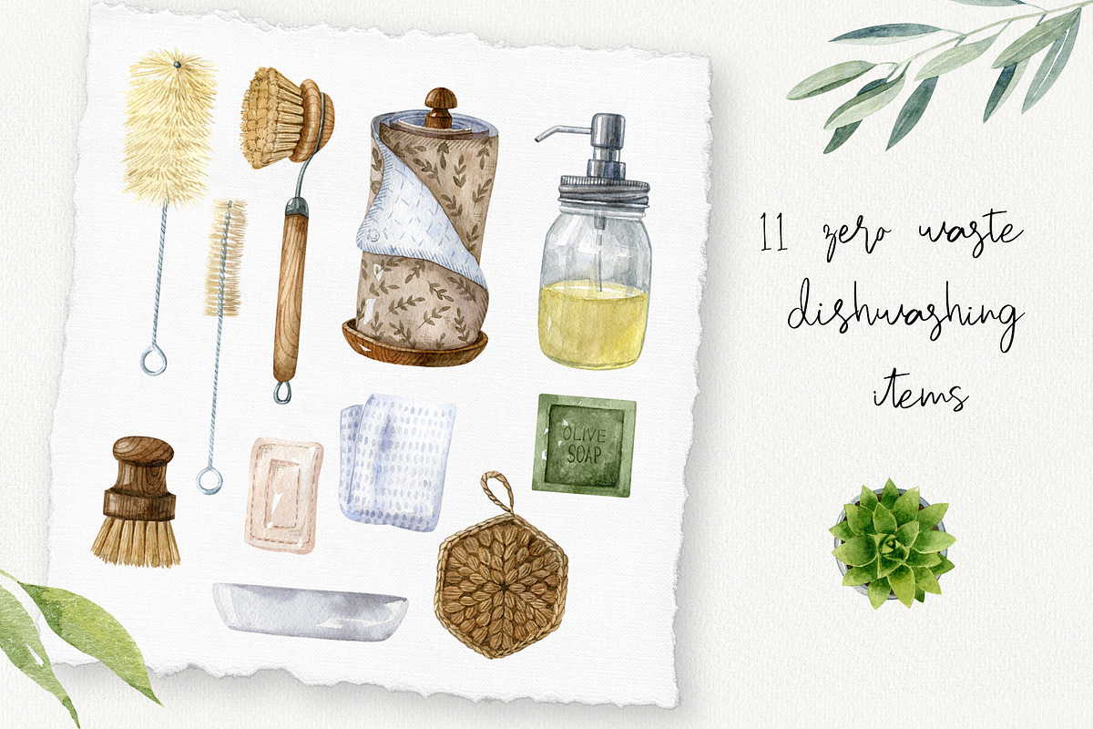 3 in 1 Zero Waste BUNDLE, a Decorative Illustration by Natalia Fedorova (Photo 4 of 31)