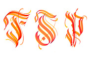 Calligraphy Procreate Brushes, a Brush Add-On by ZenLettering (Thumbnail 13 of 16)