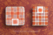 Amber Plaid & Stripe Patterns, a Decorative Illustration by YarovaArt (Thumbnail 6 of 14)