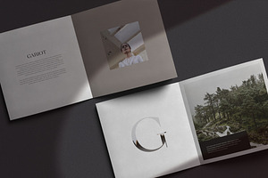 Gariot Brochure Photoshop Mockup