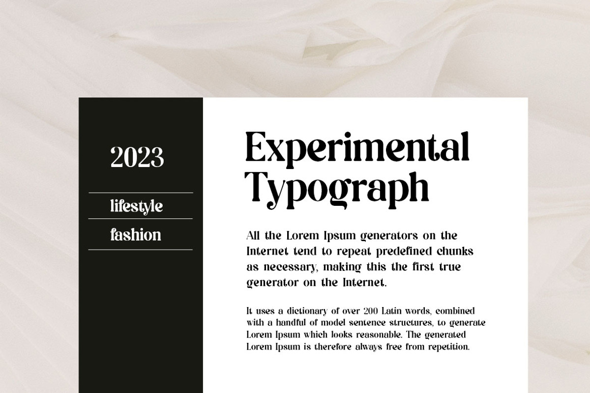 Psychedelic Retro Serif Font, a Serif Font by UICreative (Photo 8 of 10)