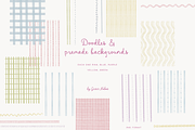 Grandmillenial whimsy flowers stripe, an Object Graphic by Grace Noboa Illustrations (Thumbnail 11 of 14)