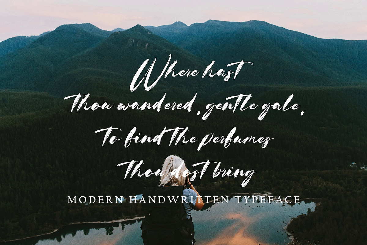 Ghotam City, a Handwritten Font by pineungtype (Photo 3 of 5)